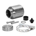 Wilwood Remote Tandem M/C - 1.12in Bore - w/Bracket and Valve (Pushrod) - Black