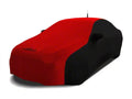 90 MSTANG CAR CVR BLK RED