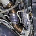 Wehrli 06-10 Chevrolet 6.6L LBZ/LMM Duramax Passenger Side 3.5in Intercooler Pipe - Bengal Silver