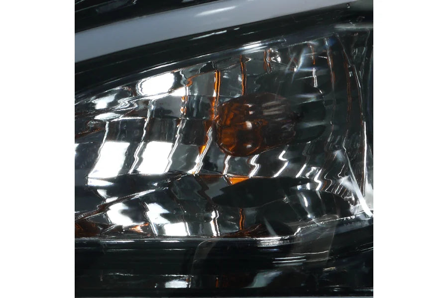 PROJECTOR HEADLIGHT GLOSSY BLACK HO
