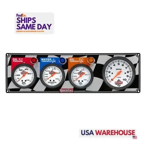 Gauge Panel OP/WT/OT w/ Tach