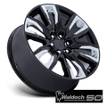 PR225 22X9 6X5.5 G-BLK-CHR 28MM