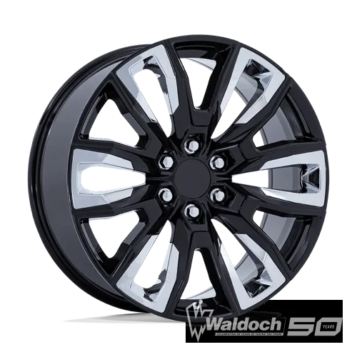 PR225 22X9 6X5.5 G-BLK-CHR 28MM