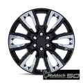 PR225 22X9 6X5.5 G-BLK-CHR 28MM