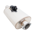 VAREX UNIVERSAL OVAL 6INX10IN/14.5IN/CENTER IN/OUT/3IN FLANGE INLET/SINGLEWALL