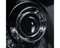 LED PROJECTOR HEADLIGHT GLOSS BLACK