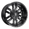 Fuel Wheels black auto part
