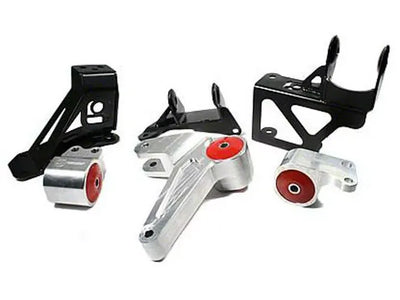 Innovative 94-01 Integra K-Series Black Steel Mounts 85A Bushings (Not K24 Trans)