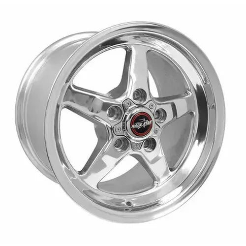 Race Star 92 Drag Star 17x7.00 5x4.75bc 4.88bs Direct Drill Polished Wheel