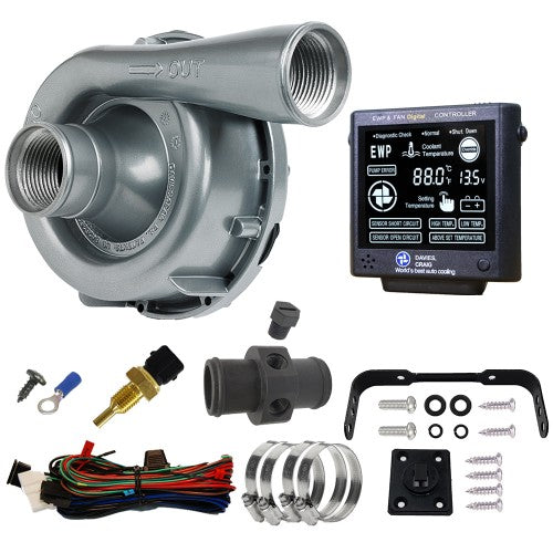 EWP150 Remote Elec. WP & Controller Combo - Slvr