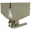 80LB SEEDER/SPREADER W/4PRONG TAILGATE ADAPTER & RECEIVER & PUSH BUTTON/REMOVE SET