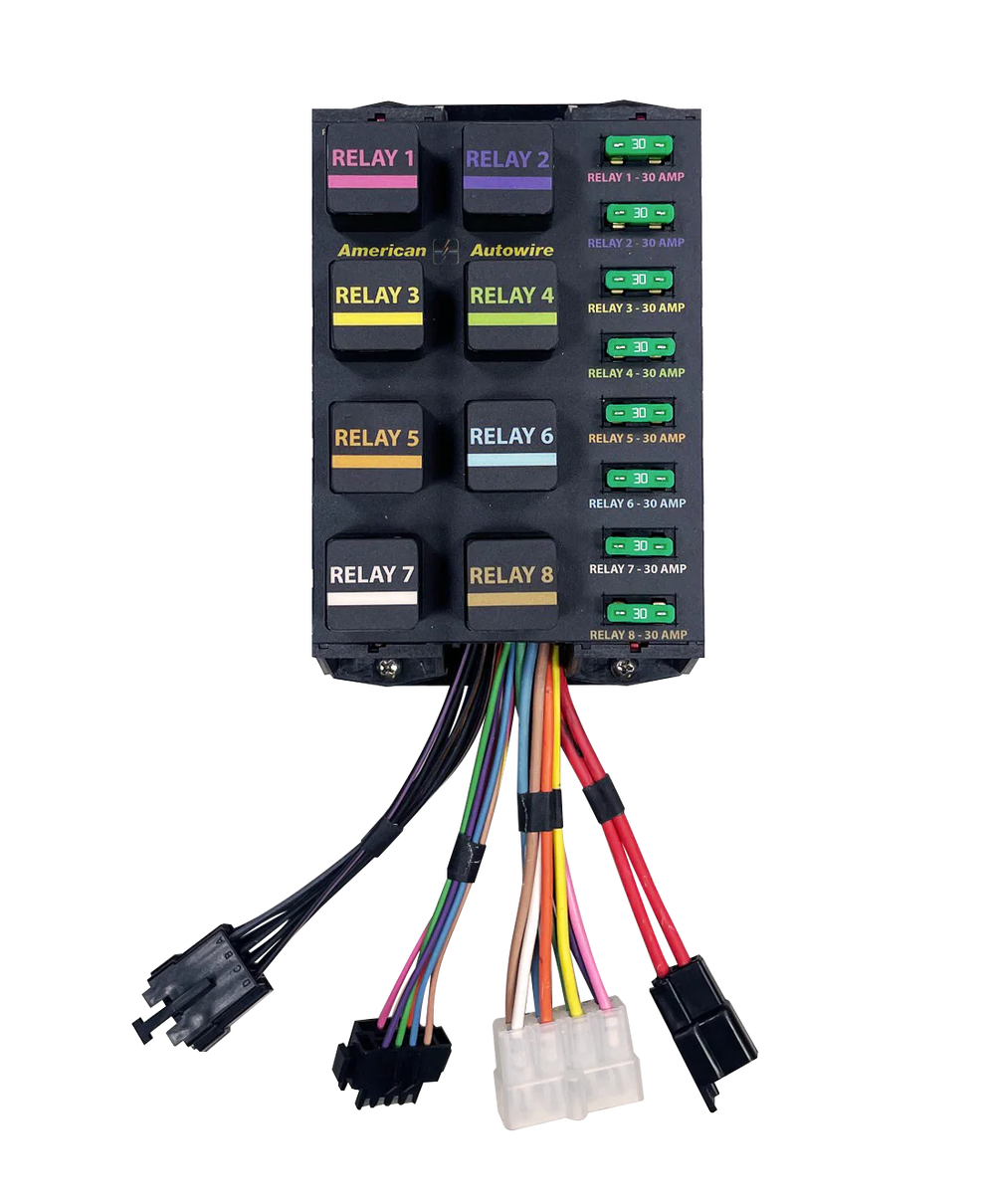 BANKED RELAY SYSTEM 8 RELAYS KIT