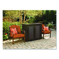PATIO STORAGE CABINETDARK TEAKWOOD