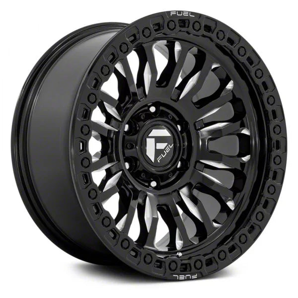 D857 17X9 6X135 G-BLK MILL 1MM