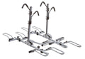 CREST DELUXE 4 LOCK & TILTING PLATFORM HITCH RACK 4 BIKE BLACK