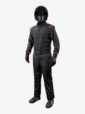 Suit Outlaw 4X-Large Black / Red SFI 3.2A/5