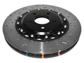 DBA 02-10 WRX / 13+ FR-S / 13+ BRZ Premium Front Drilled & Slotted 5000 Series Rotor w/ Black Hat