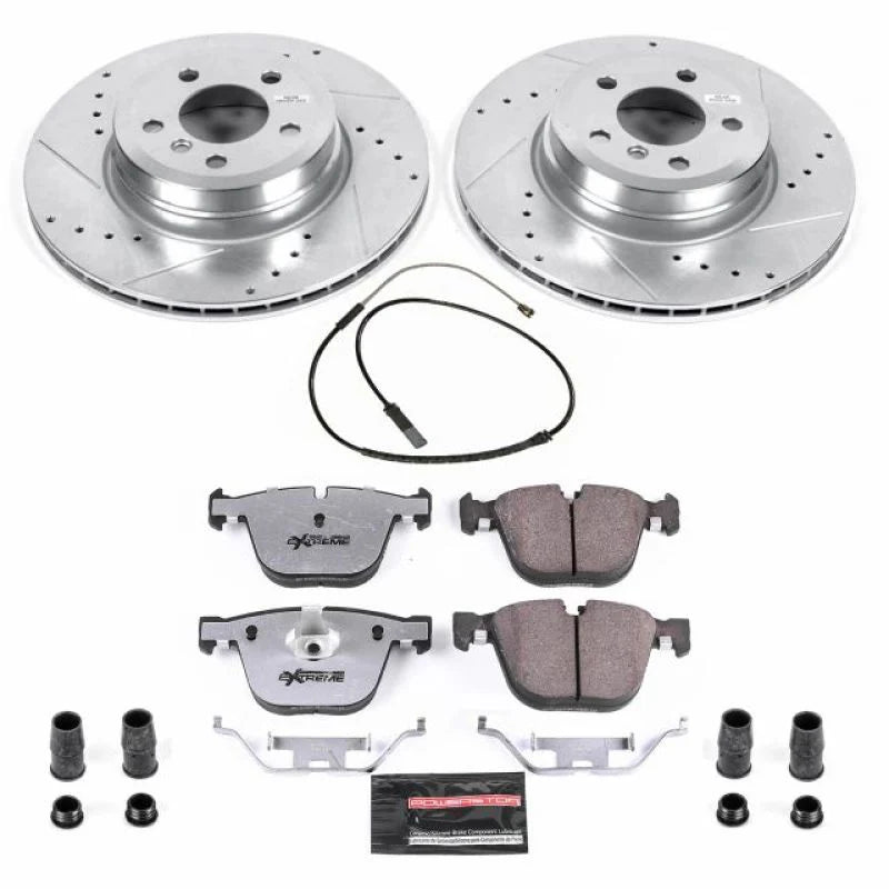 Power Stop 2019 BMW X6 Rear Z23 Evolution Sport Brake Kit