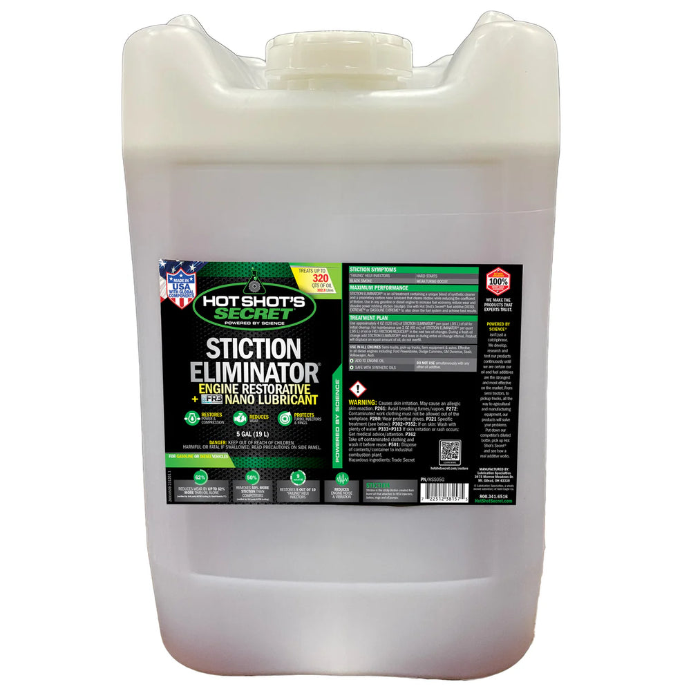 STICTION ELIMINATOR ENGINE RESTORATIVE 5 GALLON