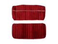 7380 C/K SEAT WPHOLSTERY KIT CLOTH/VINYL MAROON/BURGUNDY