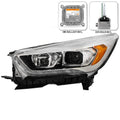 1719 ESCAPE W/LED DRL HID & BALLAST ASSEMBLY PROJECTOR HEADLIGHT OE LEFT