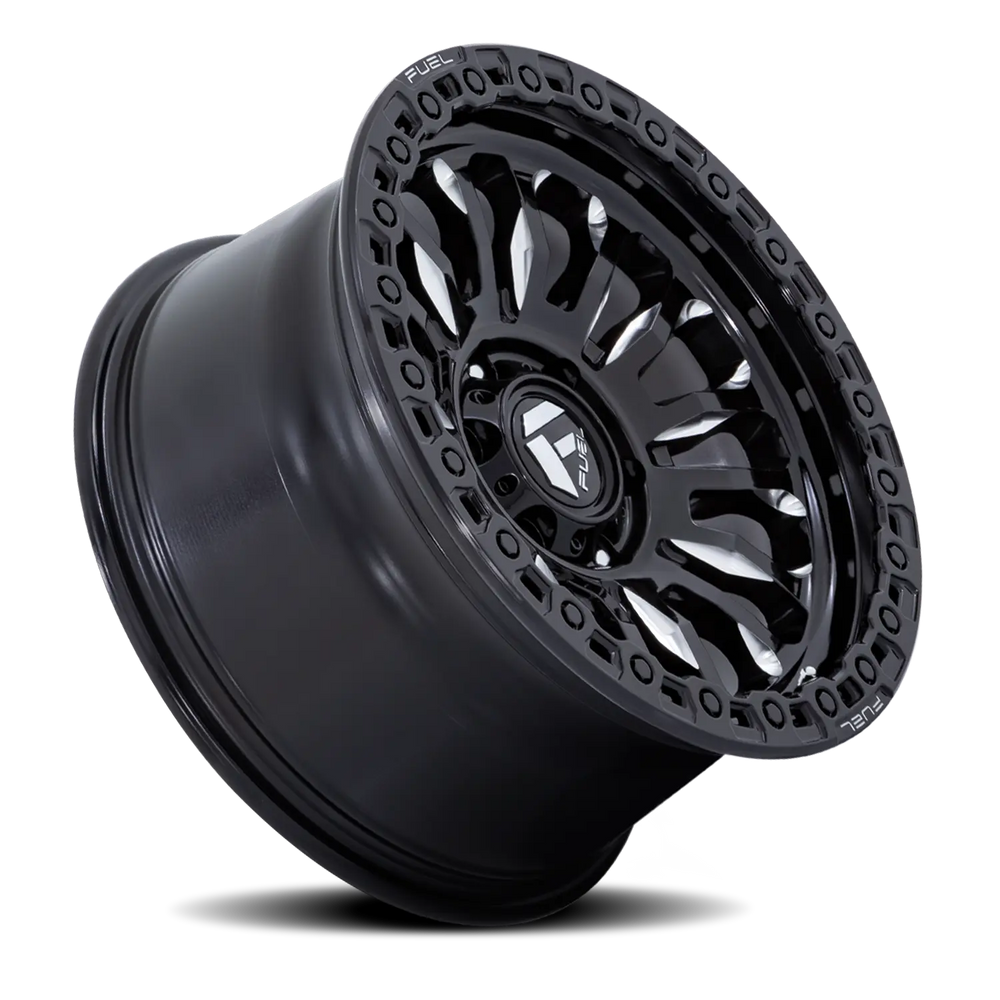 D857 18X9 5X5.0 G-BLK MILL 1MM