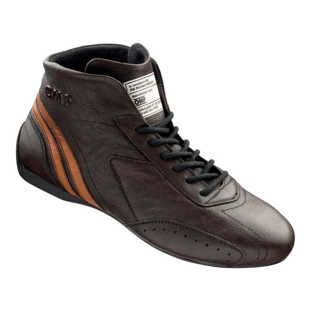 OMP Carrera Low Boots My2021 Dark Brown - Size46 (Fia 8856-2018)