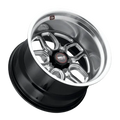 Weld S107 18X9.5 Laguna 5X114.3 ET00 BS5.25 Gloss Black MIL Dia 78.1
