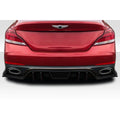 2019-2023 Genesis G70 Duraflex Meller Rear Diffuser - 1 Piece