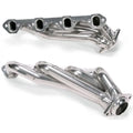 BBK 79-93 Mustang 351 Swap Shorty Unequal Length Exhaust Headers - 1-5/8 Silver Ceramic