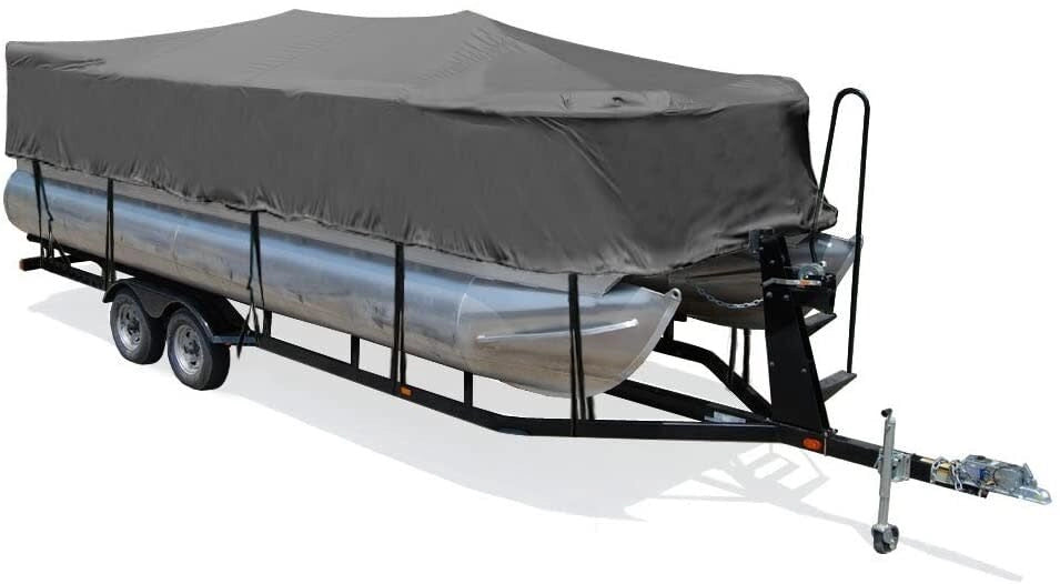 HOT SHOT BOAT COVERPONTOON O/B 17FT20FT X 102INGREY