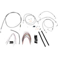 Complete Stainless Braided Handlebar Cable/Brake Line Kit