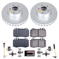 Power Stop 04-06 Mercedes-Benz E500 Front & Rear Z23 Evolution Sport Coated Brake Kit