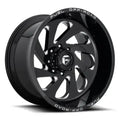 ~(56 lbs. 25X25X15)~ VORTEX 22x12 6x135.00 GLOSS BLACK MILLED (-44 mm)