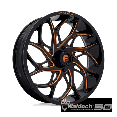 D780 24X7 4X137 G-BLK-MILL-OR 13MM