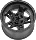 KMC Wheels black auto part