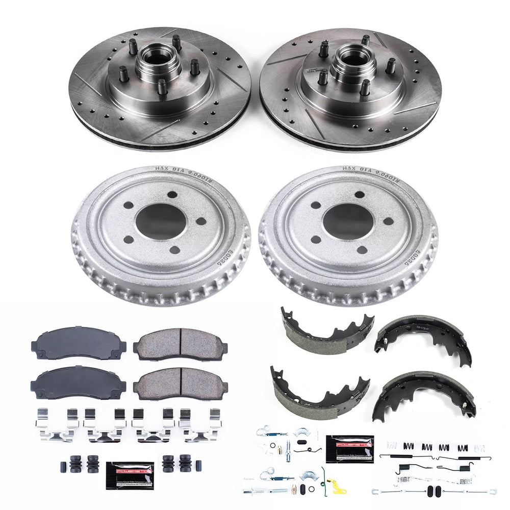 Power Stop 03-09 Ford Ranger Front & Rear Z23 Evolution Sport Brake Kit