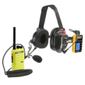 CREW CHIEF H42 SPOTTER HEADSET AND RUGGED HANDHELD RADIO PACKAGE