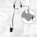 CREW CHIEF H42 SPOTTER HEADSET AND RUGGED HANDHELD RADIO PACKAGE