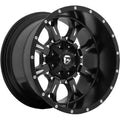 Fuel Wheels black auto part