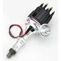 CATALINA/BONNEVILLE V8 FLAME THROWER ELECT DIST BILLET I VACUUM ADV BLAC