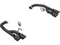 MBRP 2024 Ford Mustang GT 5.0L 2.5in Dual Rear Axle-Black Tips - Black-Coated Aluminized Steel