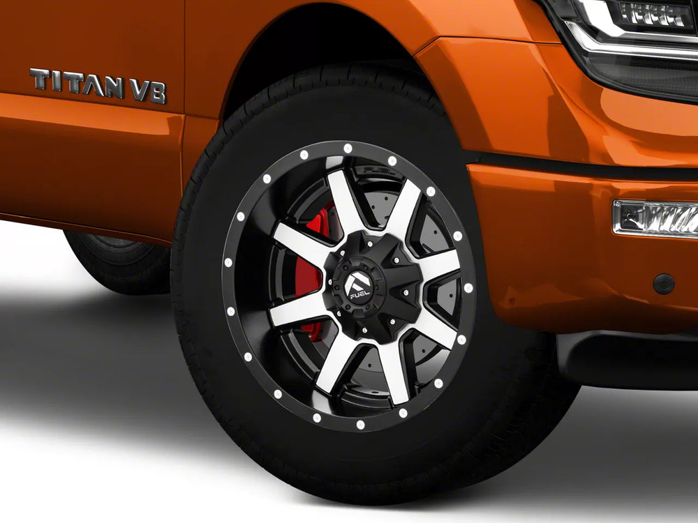 ~(44 lbs. 23X23X13)~ MAVERICK 20x10 6x135.00/6x139.70 MATTE BLACK MACHINED (-18 mm)