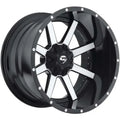 ~(44 lbs. 23X23X13)~ MAVERICK 20x10 6x135.00/6x139.70 MATTE BLACK MACHINED (-18 mm)