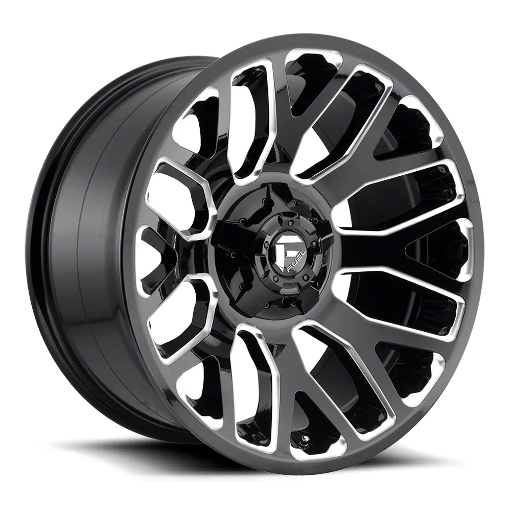 D607 20X10 8X180 GL-BLK-MIL -18MM