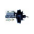 LEED Brakes 9 inch power booster 1 inch bore master cylinder disc/disc (Black)