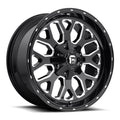 D588 20X10 6X135/5.5 GL-BLK-MIL -18