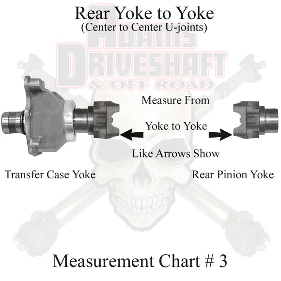 XJ REAR 1310 CV GREASEABLE DRIVESHAFT [MUST HAVE A SYE KIT INSTALLED]