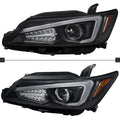 PROJECTOR HEADLIGHTS WITH LED LIGHT