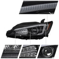 PROJECTOR HEADLIGHTS WITH LED LIGHT